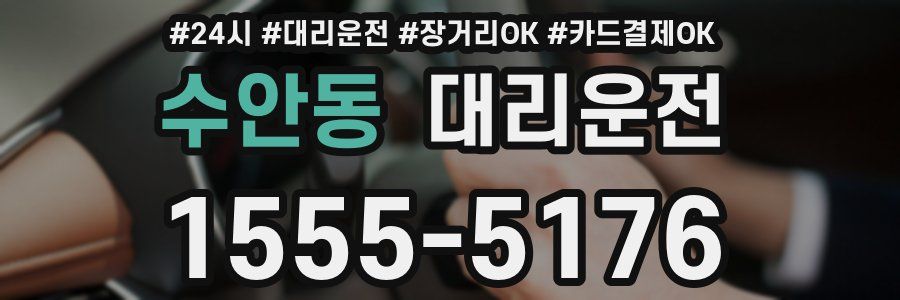 수안동 대리운전
