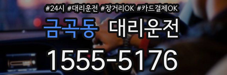 금곡동 대리운전