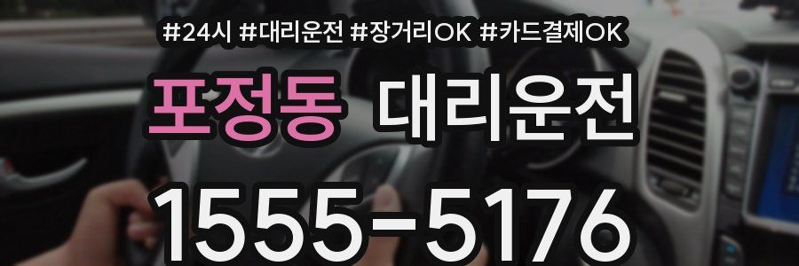 포정동 대리운전