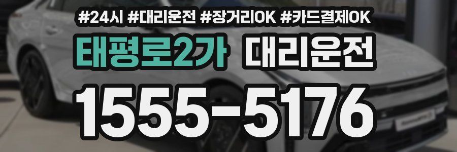 태평로2가 대리운전