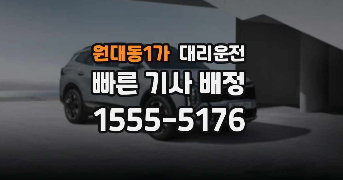 일일대리기사