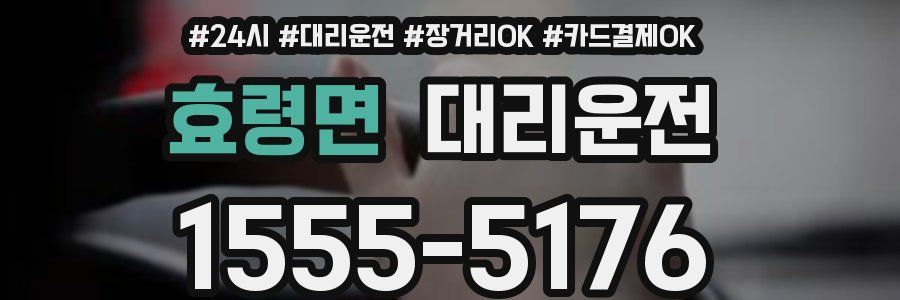 효령면 대리운전