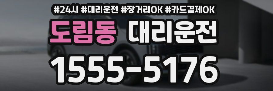 도림동 대리운전