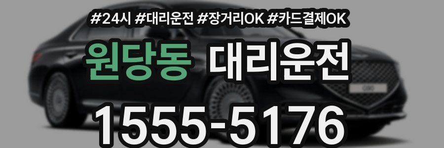 원당동 대리운전