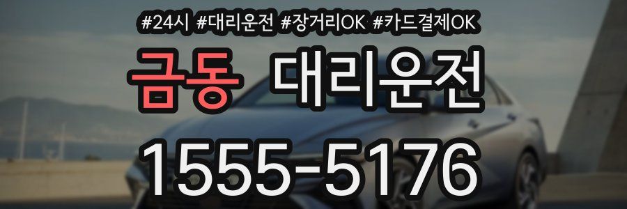 금동 대리운전