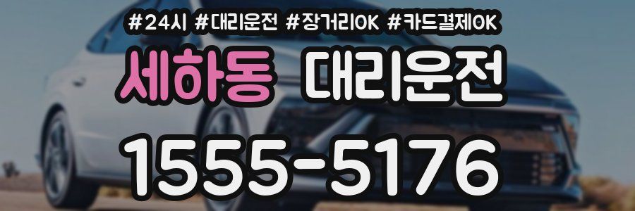 세하동 대리운전