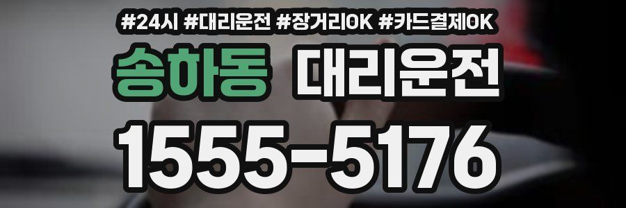 송하동 대리운전