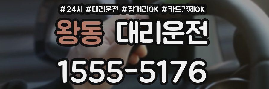 왕동 대리운전