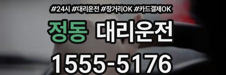 정동 대리운전
