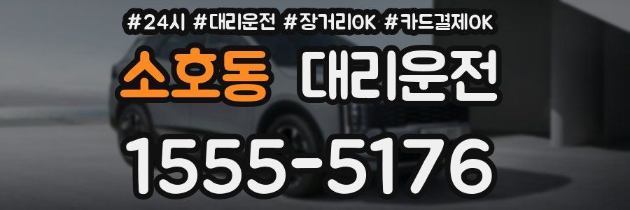 소호동 대리운전