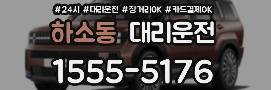 하소동 대리운전