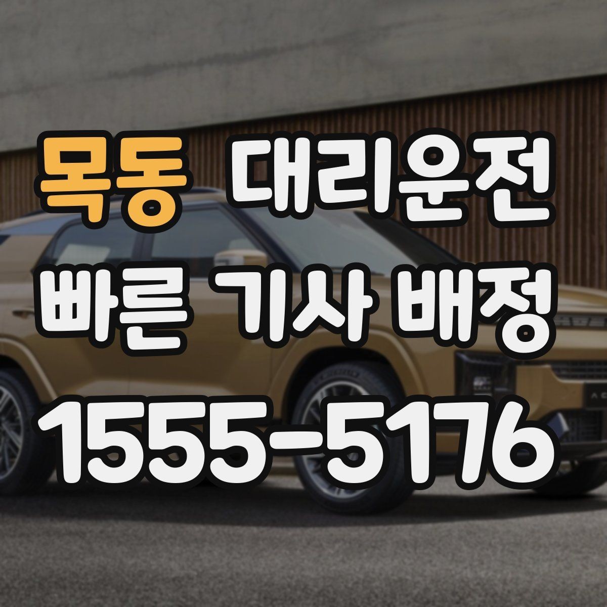 목동 대리운전 어르신 병원 관공서 동행 안내