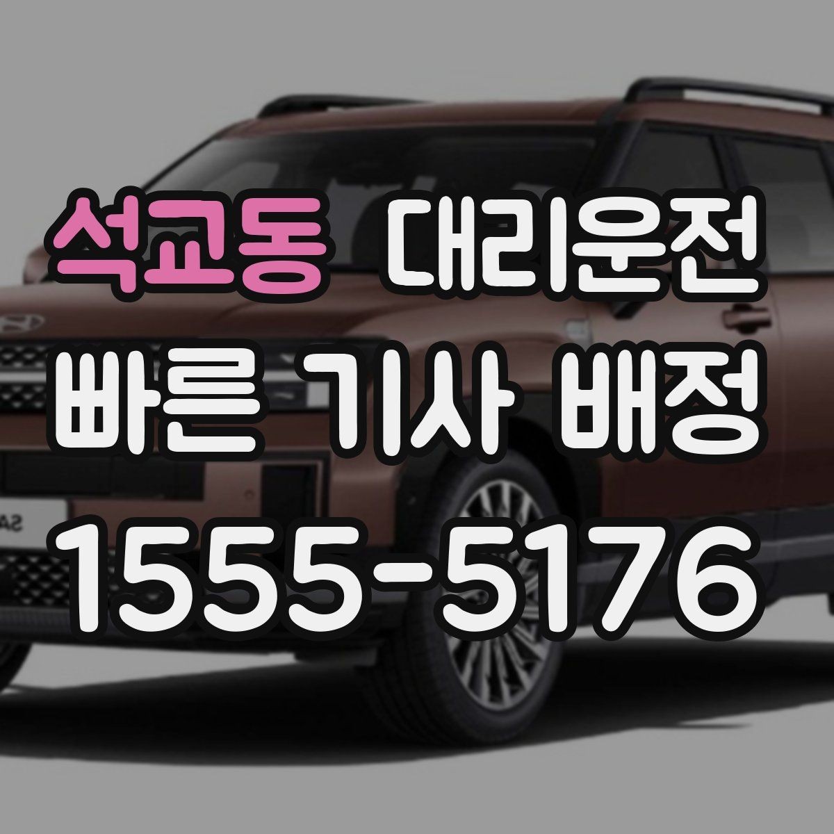 석교동 대리운전 정차 금지 구역 회피 안전 승하차