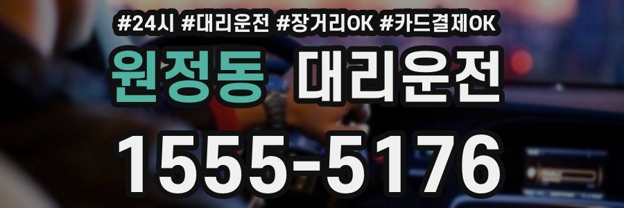 원정동 대리운전