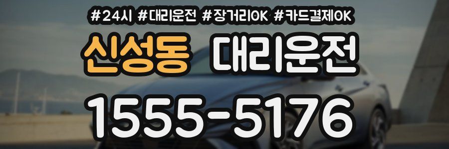 신성동 대리운전