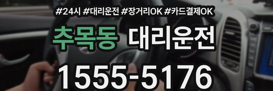추목동 대리운전
