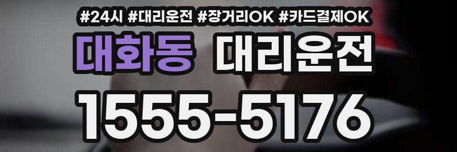대화동 대리운전