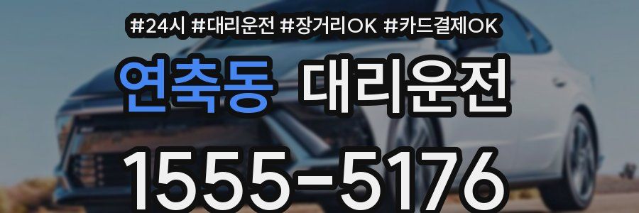 연축동 대리운전