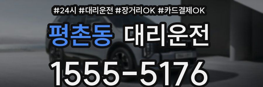 평촌동 대리운전
