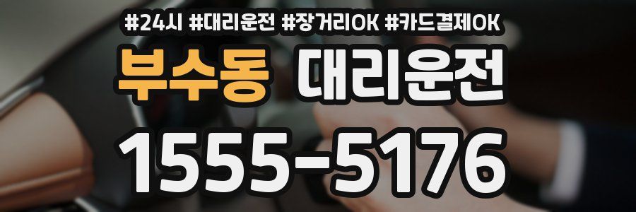 부수동 대리운전