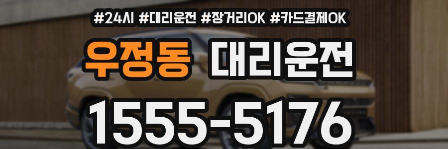 우정동 대리운전