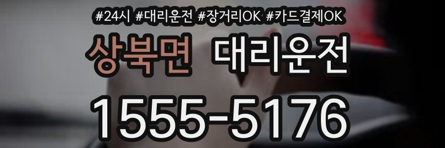 상북면 대리운전