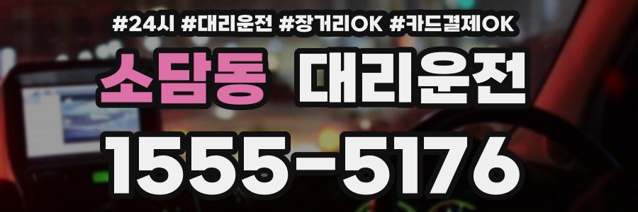 소담동 대리운전