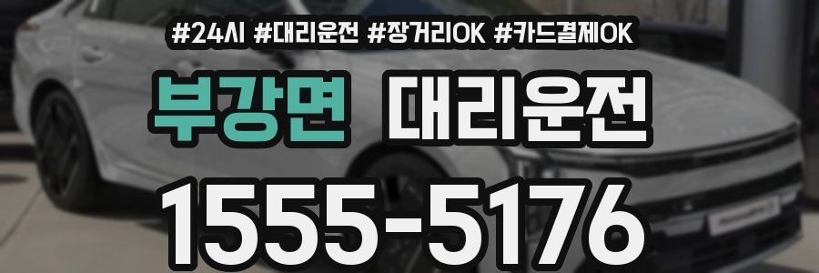 부강면 대리운전