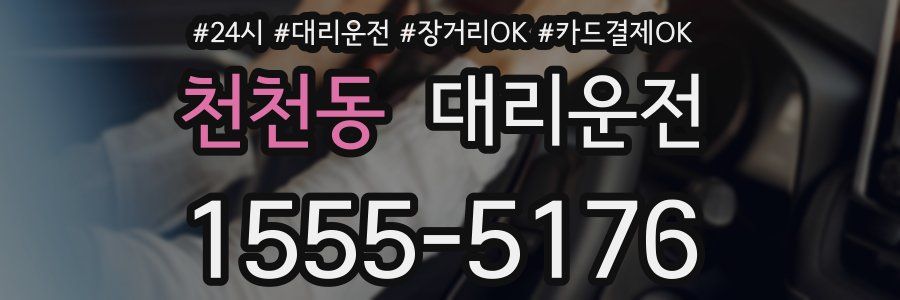천천동 대리운전