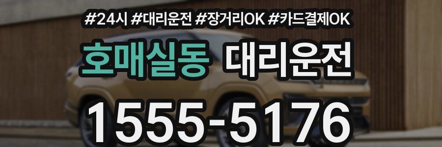 호매실동 대리운전