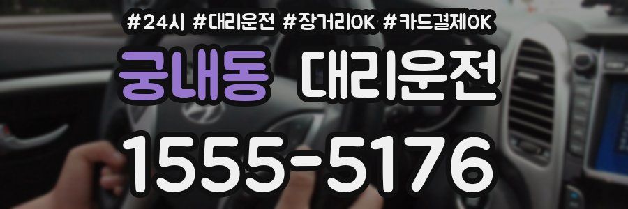 궁내동 대리운전