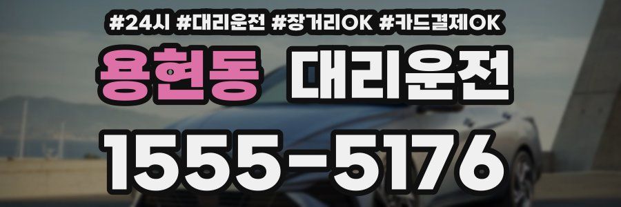 용현동 대리운전