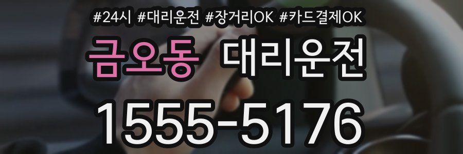 금오동 대리운전