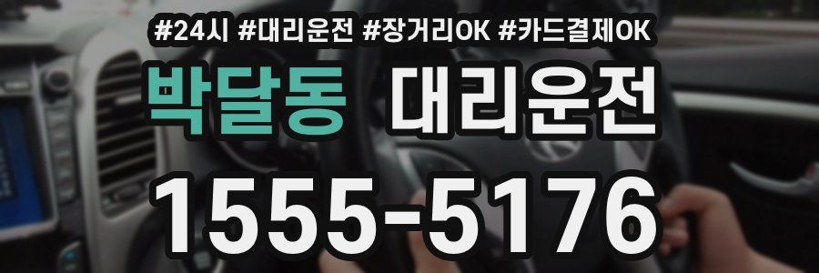 박달동 대리운전