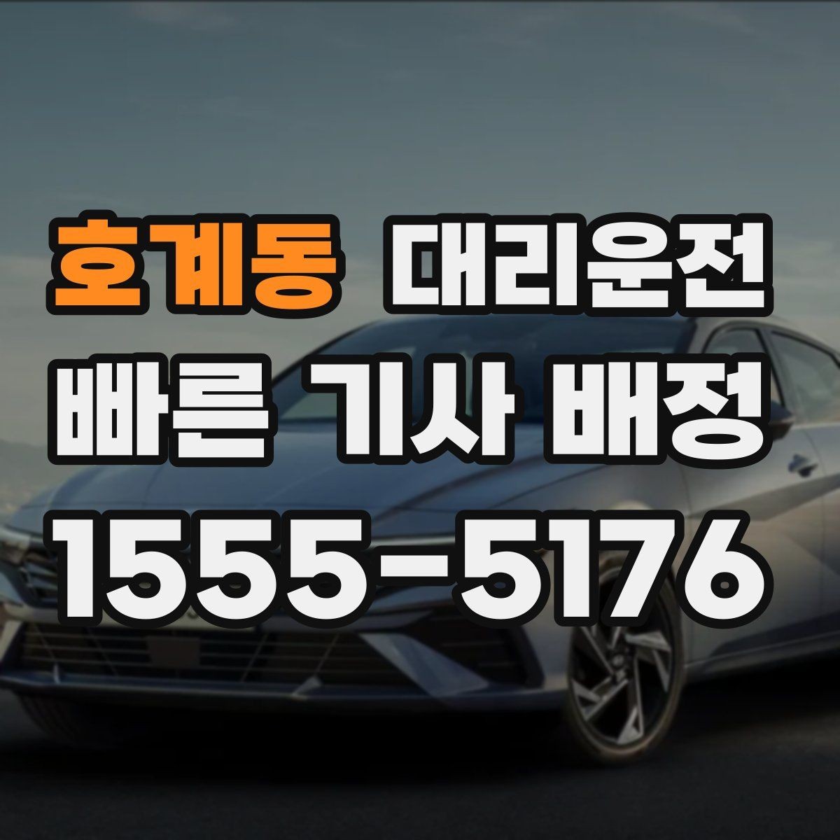 호계동 대리운전 대학가·상권 특화 운영