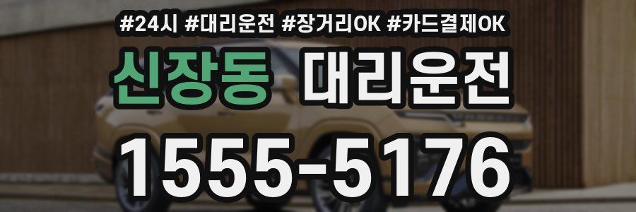신장동 대리운전