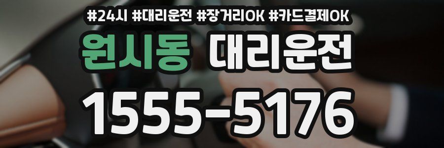원시동 대리운전