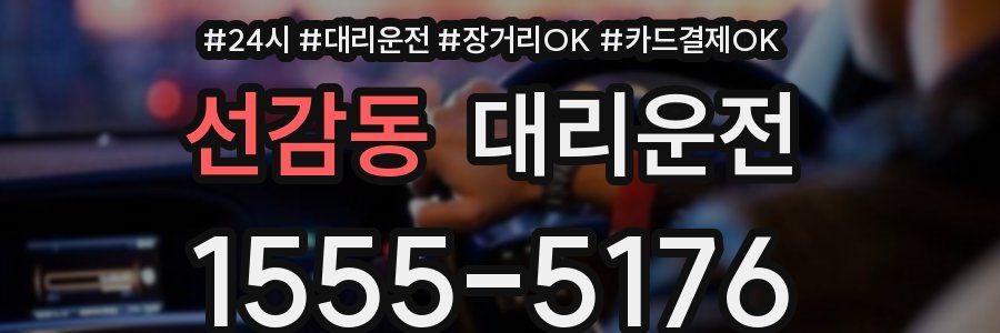 선감동 대리운전