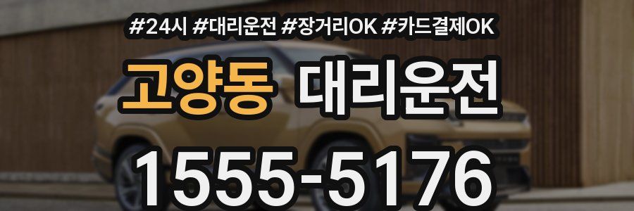 고양동 대리운전