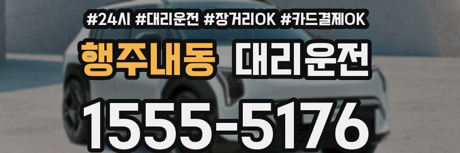 행주내동 대리운전