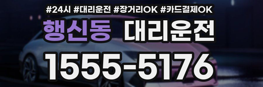 행신동 대리운전