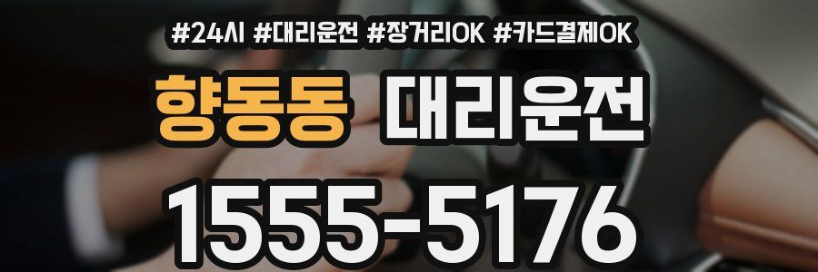 향동동 대리운전