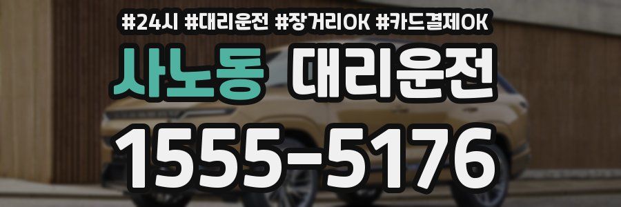 사노동 대리운전