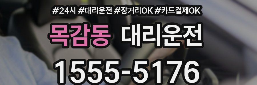 목감동 대리운전