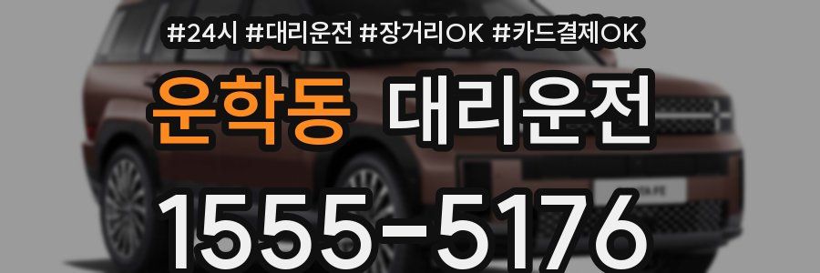 운학동 대리운전