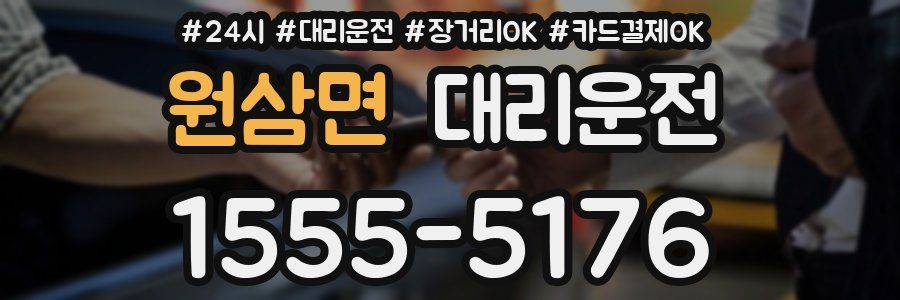 원삼면 대리운전