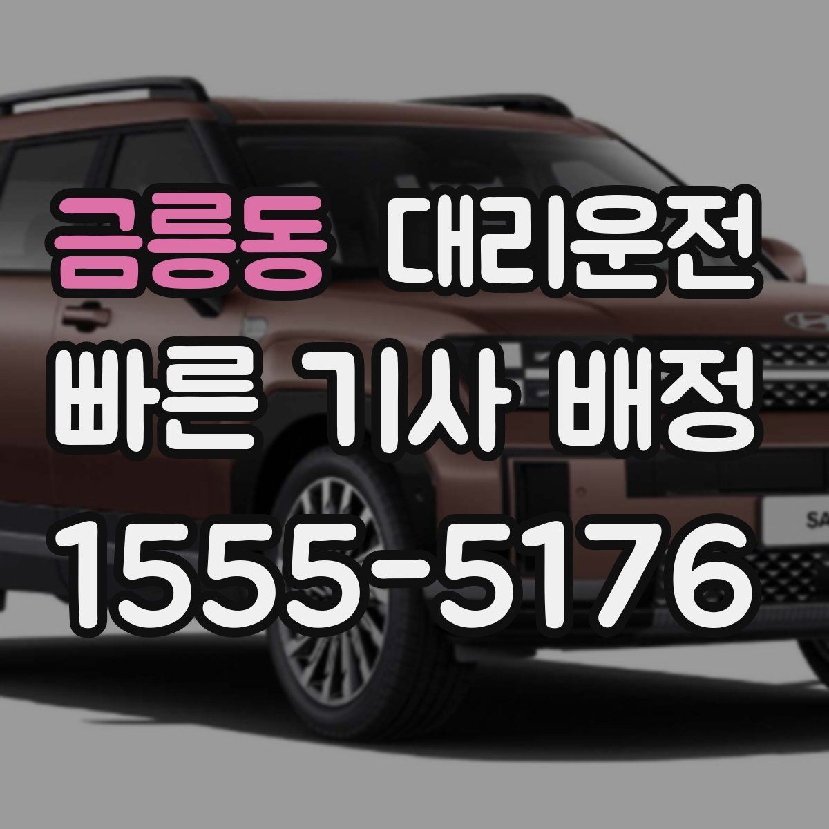 금릉동 대리운전 목적지 변경에도 유연하게 대응