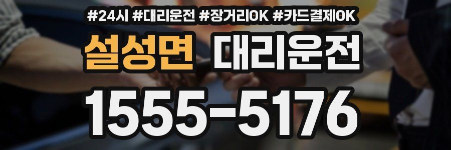 설성면 대리운전