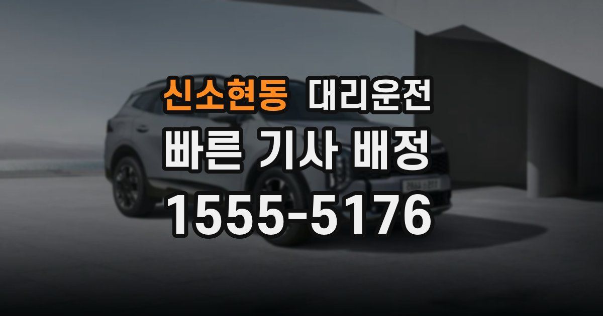 일일대리기사