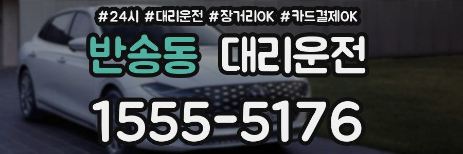 반송동 대리운전